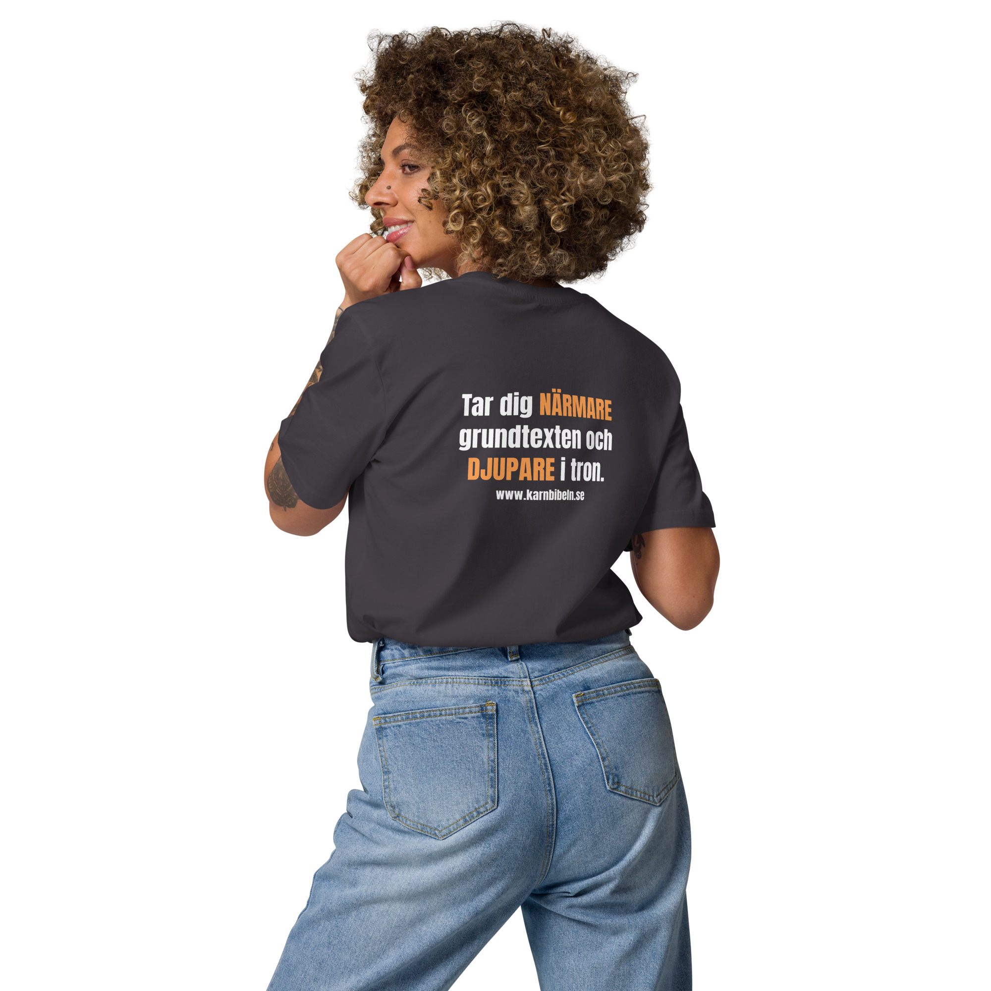 T-shirt – dam – Kärnbibeln, för dig närmare grundtexten och djupare i tron - Bild 4