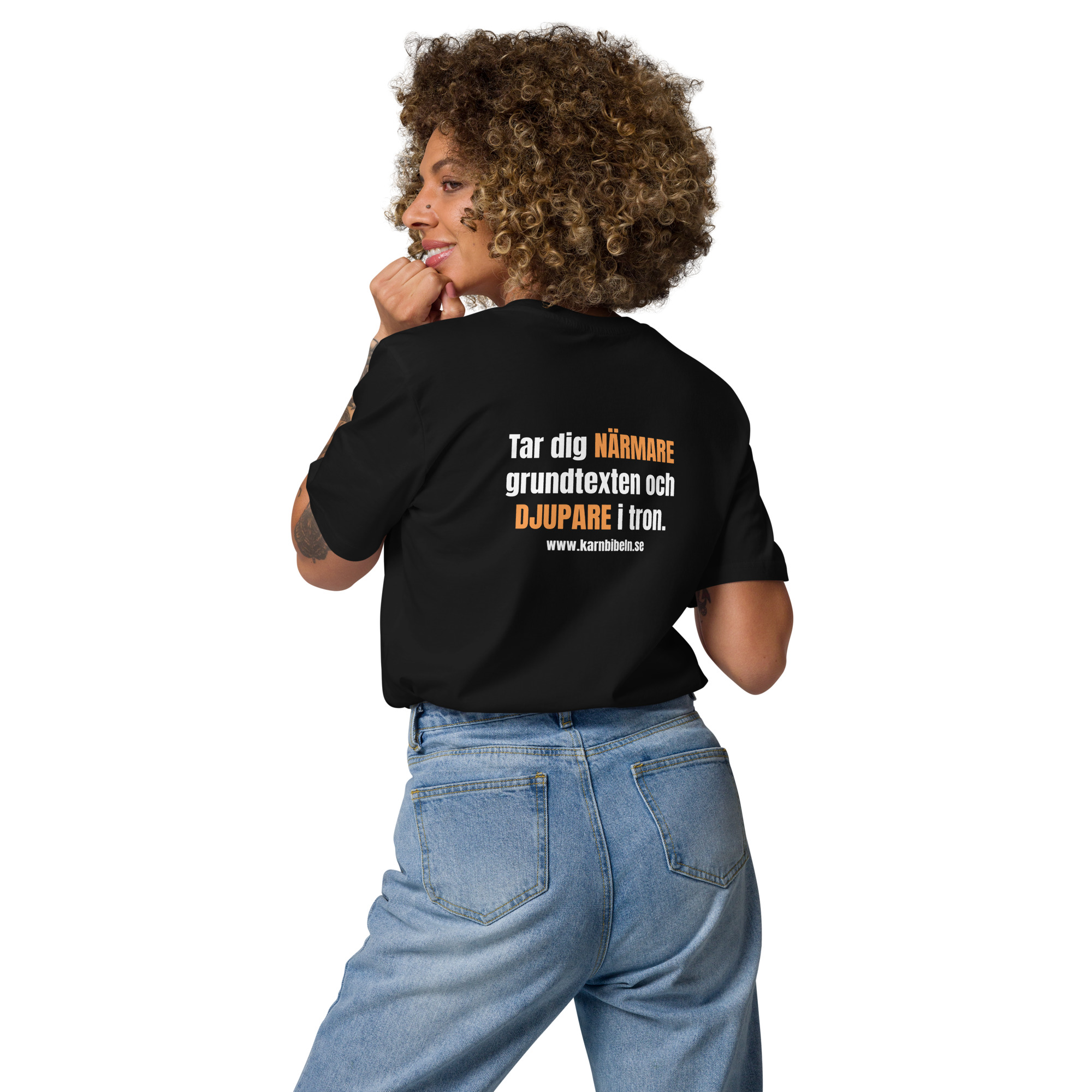T-shirt – dam – Kärnbibeln, för dig närmare grundtexten och djupare i tron - Bild 2